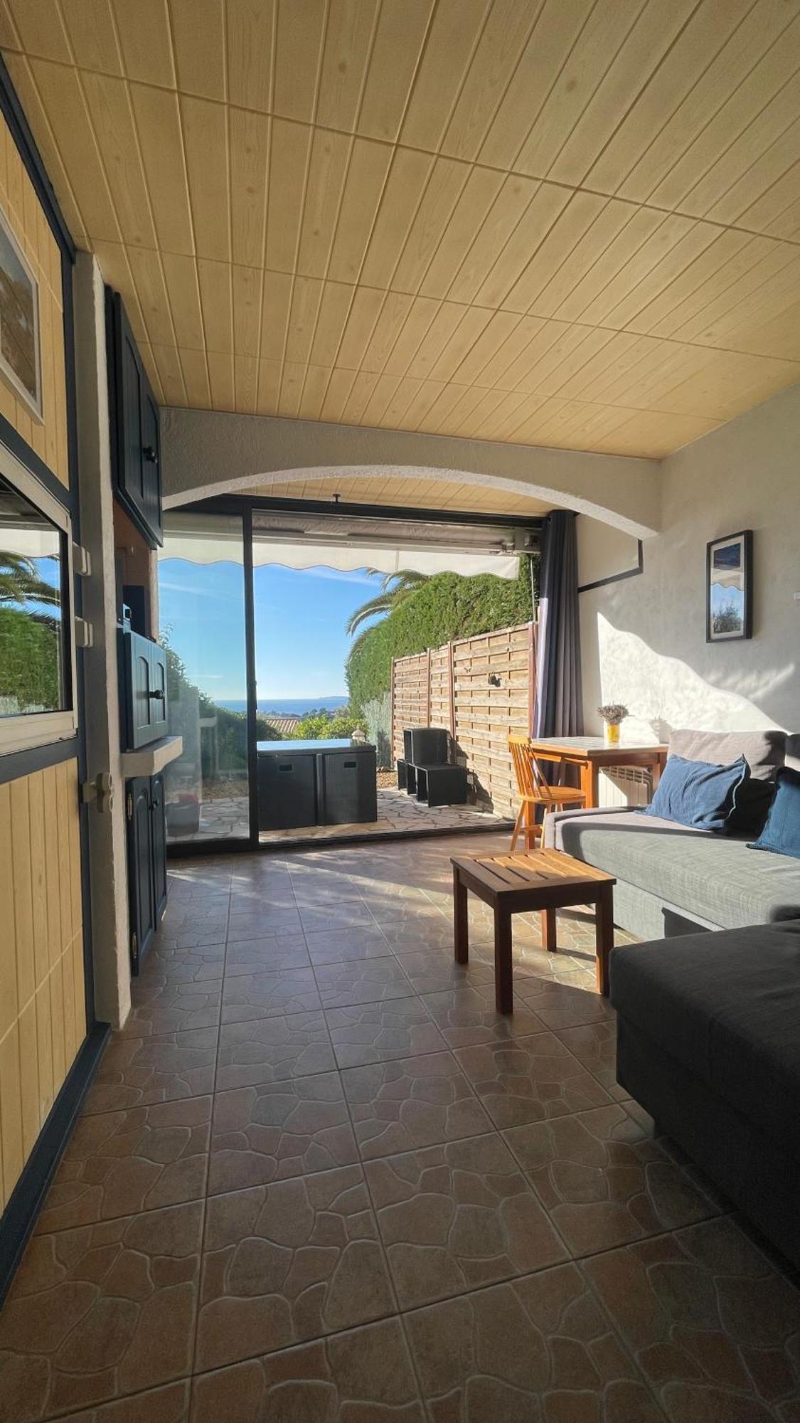 Appartement Rdc Terrasse Vue Panoramique Mer La Croix-Valmer Bagian luar foto